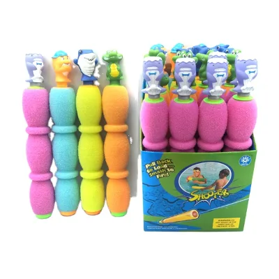 2026 NEW Animal Shark / Dolphin / Crocodile / Whale Funny EVA Water Pump Gun Shooter Toys for Kids