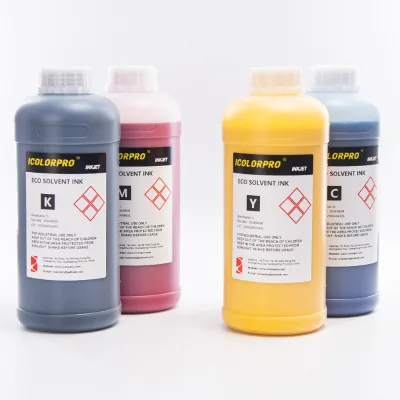 Enhanced ECO Solvent Ink for High Clarity and Vibrant Color Printing on Multiple Surfaces