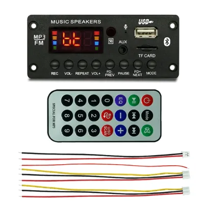 12V Reproductor MP3 Wireless Decoder Board MP3 Audio Module