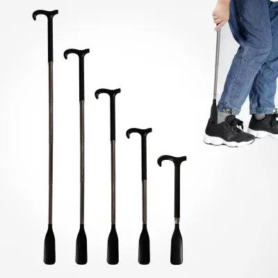 Portable Telescopic Shoe Horn Extendable Shoe Wearing Stick Helper Shoe Horn Long Handle