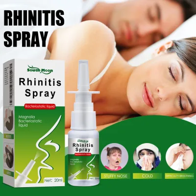 South Moon Chinese Gentle Nasal Cleaning Spray Daily Nasal Moisturizing Comfort Care Portable Nose Care Liquid 20ml