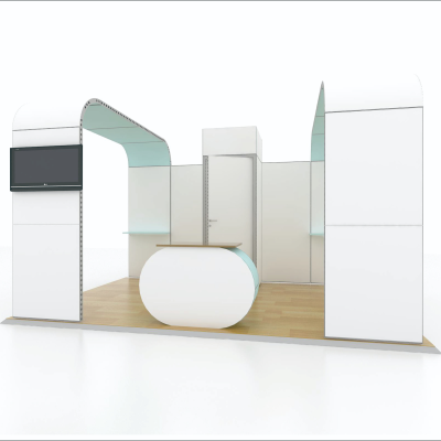 10ft Reusable Cheap Small Tradeshow Exhibition for Booth Display