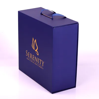 Customized 2mm Thick Collapsible Magnetic Closure Gift Box Foldable Boxes for Rigid Folding Clothes Shoes Socks Packaging