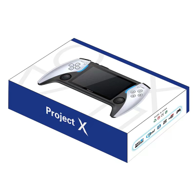 The New Project X 4.3 Inch Handheld Game Console Supports 10000 Games Controllers Gaming Console