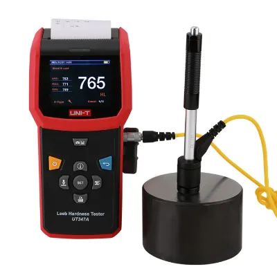 Original UNI-T UT347A Portable Leeb Hardness Tester, High Accuracy Metal Durometer for Steel/Aluminum with USB