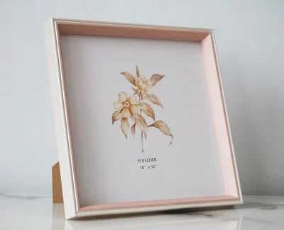 Hot Wholesale Resin Tabletop Photo Frame Custom Size Pink Plexiglass for Wall or Tabletop Display Hot Sale