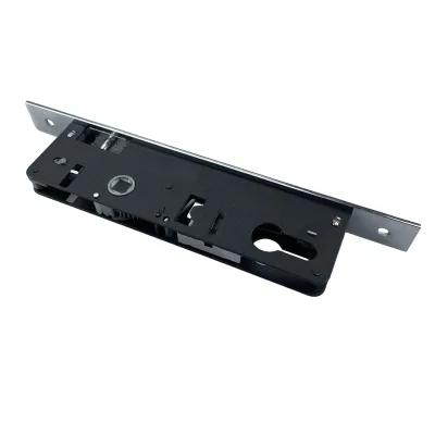 Factory Price African Design 35MM Black Coating Iron Door Lock Body for Aluminium Door Lock