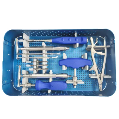 OEM Orthopedic Medical Broken Screw Extractors Instrument Kit