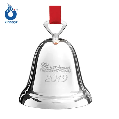 Silver Wall Christmas Metal hang Bell