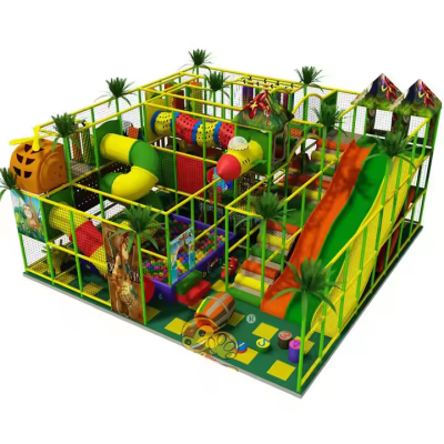 High-end Custom Design Indoor Children's Play Park with Volcanic Ball Fun Park and Other Amusement Equipment Factory Sale