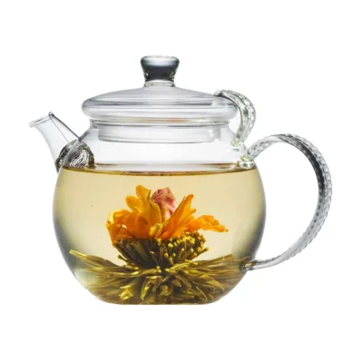 Handmade 8 Flavors Blooming Tea Ball Gift Tin 10g Big Size Organic and Natural Pure Flower Blooming Health Tea