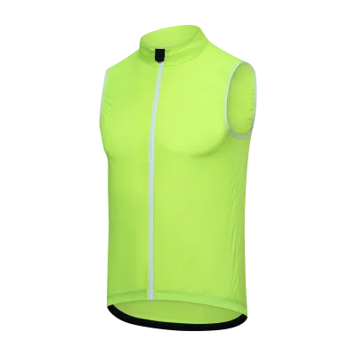 Custom Bicycle Sports Wear Mcycle Lightweight Breathable Running Cycling Biking Cycling Vest Reflective Bike Vest Wind Vest