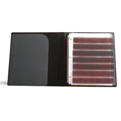 Film Negative Organizer Scrapbook Binder Custom Logo Photo Album for Easy Access
