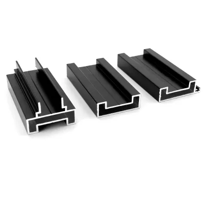 Foshan Manufacturer Extrusion Aluminium Alloy Wardrobe Sliding Aluminum Profile for Window and Barn Door
