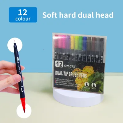 Dual-Tip Soft Head Outlining Multiple Colors Art Non-Toxic Custom Washable Marker Set