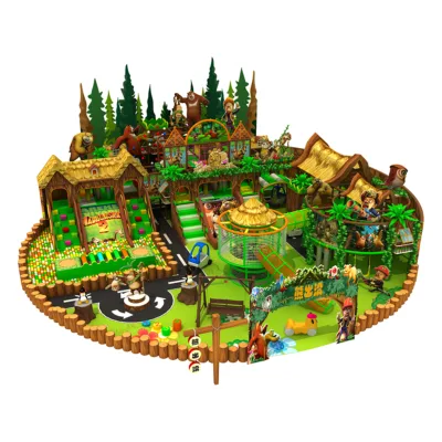 Commercial Amusement Naughty Castle Foam Indoor Forest Playground for Children