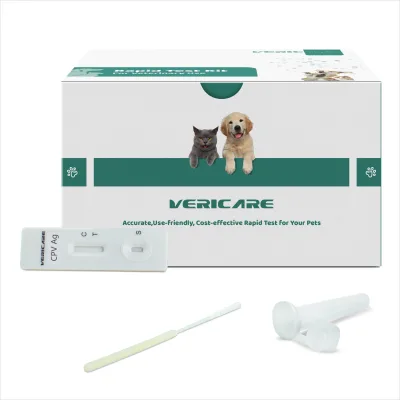 Quick Diagnostic Rabies Rapid Test Kit for Canine & Feline Diseases Veterinary Instrument for Pets