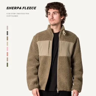 High Quality Man and Women's Polar Fleece Jacket for Outdoor Sports Windproof Zipper Closure Embroidered for Winter and Autumn