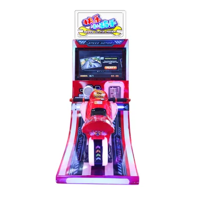 Kids Motorcycle Racing Simulator Children Game Machine Redemption Amusement Machine Coin Operated for Shopping Mall Kids Zone
