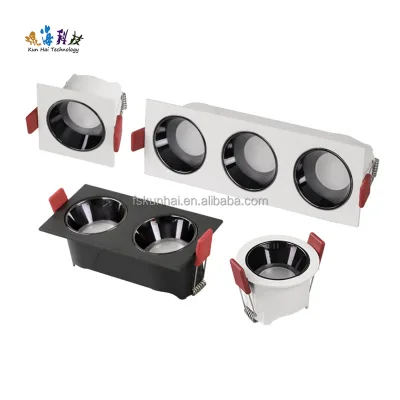 LED Embedded Line Light Grille Light Commercial Household Light LED Downlight LED Ceiling Lamp  KH-KC-FKY-A