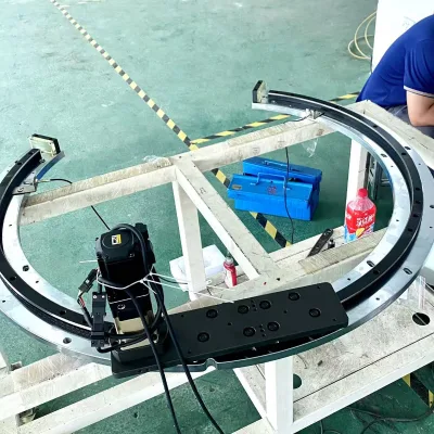 Pressure and Wear Resistance 270 Degrees Customized Gear Ring Guide for Circular Guide Conveyor System