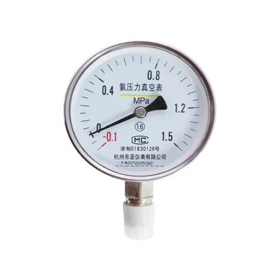 Factory Wholesale Customization Gauge Tools Pointer Instrument Ammonia Wise Pressure Gauge