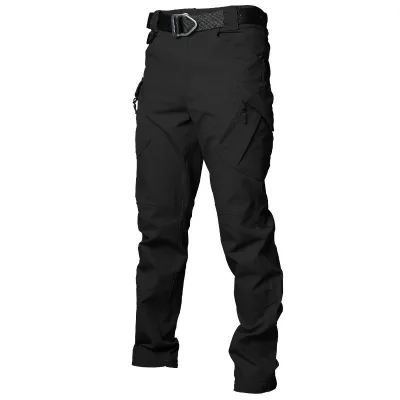 Custom OEM IX9 Tactical Cargo Pants Men's Trousers TC Fabric Multi Pocket Outdoor Training Pants Mid Waist Multi Pocket
