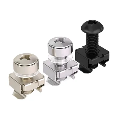 Factory Price M4-M10 Galvanized Square Lock Cage Nut Stainless Steel UNC Thread Class 10.9/12.9 Crown Screw Combination Bolt
