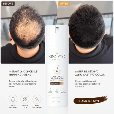 Wholesale Private Label Quick-Dry Scalp Concealer Cream 100ml Natural Real Scalp Coverage for Home & Salon Use