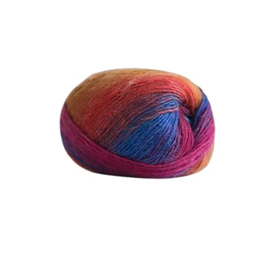China 7 Color 50g 100% Woolen Yarn Ball for Knitting and Crocheting