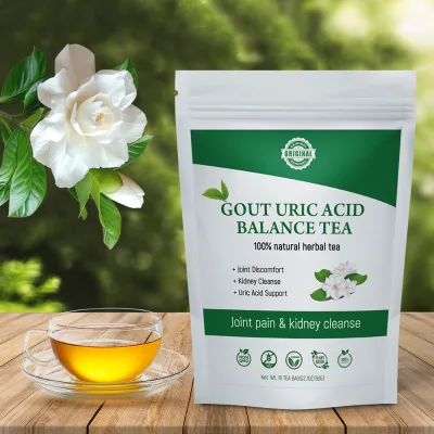 Chinaherbs Uric Acid Balance Herbal Tea for Joint Support with Kudzu Root Mulberry Leaf & More-Organic Health Tea
