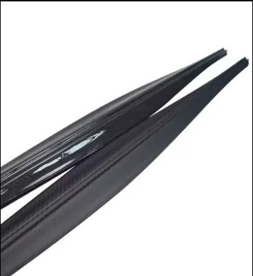 High Strength Lightweight Carbon Fiber Fish Tube, Custom Size Rod for Spearfishing & Sports Equipment Applications