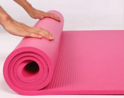 High Quality NBR Non-Slip Fitness Mat Exercise Mat Gymnastics Exercises Yoga Mat