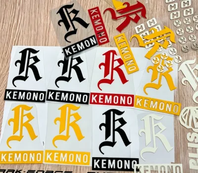 Factory Price Fast Delivery High-density Heat Transfer Labels Anti-shift Heat Press Heat Cut Self-Adhesive Silicone Logos for