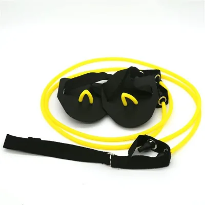 Breaststroke Stretch Swimming Stretch Swimming Resistance Cords Bungee Training Band with Belt for Swimming Training
