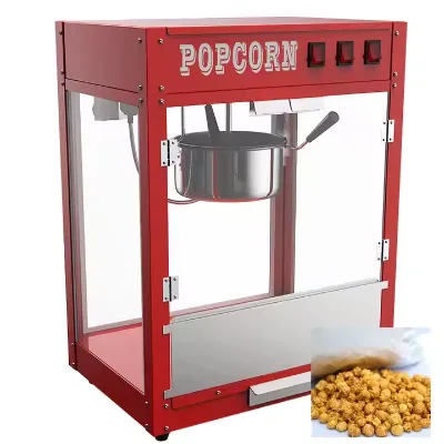 Commercial Stainless Steel Popcorn Machine Spherical butterfly Corn Puffing Machine