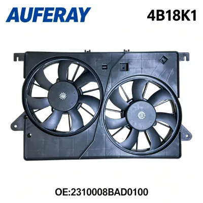 High Performance Electric Radiator Cooling Fan Assembly Fits for Trumpchi GA5 1.8L 4B18K1 OE 2310008BAD0100 Direct Replacement