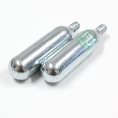 Food Grade Rechargeable 33g 16gr CO2 Cartridges for Ukeg Beer CO2 Gas Cylinder Capsules Nitrogen Capsules for Beer Cans