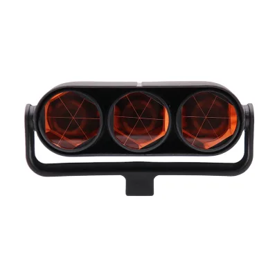 Factory Supply GPH3 Three-Tube Glass Prism Multi-Lens Measurement Mapping Ranging Prism Wholesale for Total Station