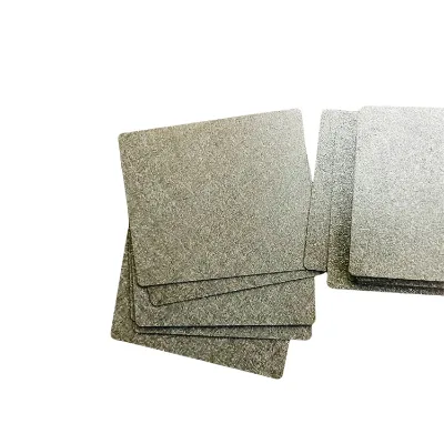 High Quality Customizable Porosity Thickness Titanium Sintered Felt PEM High Titanium Fiber Felt for PEM Hydrogen Generator
