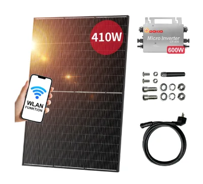 House Solar Panel Kit 400w 800w Solar Panel Kit With Battery and Inverter Balcony Battery