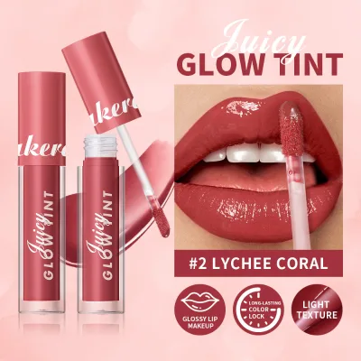 Lakerain Fruit Juice Mirror Gloss Lip Gloss Hydrating Moisturizing Easy to Apply Plump Lips Makeup Wholesale Private Label