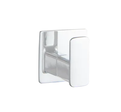 Square Coat Hooks Sturdy No Drilling Heavy Duty Clothes Hanger Wall Hooks for Bathroom Bath Towel Clothes Hook