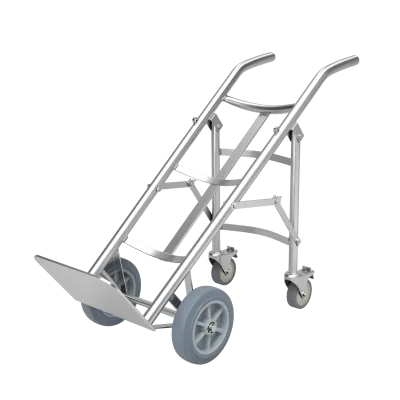 40l Oxygen Cylinder Hand Truck 2 Wheels Manual Truck Foldable Bottle Hand Trolley
