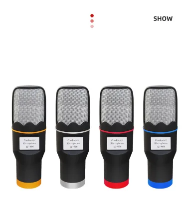 Hot Sale CSL-SF666 Low Noise Noise Cancelling Omni-directional USB Microphone for Studio Recording & Podcasting on PC
