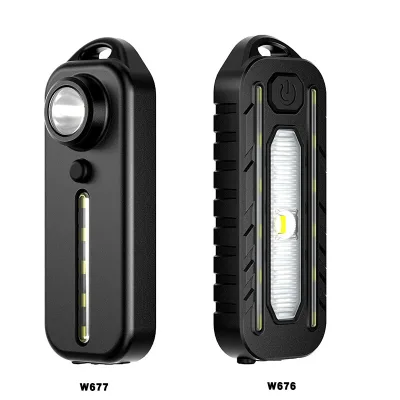 A LED Bicycle Tail Light Safety Helmet Cycling Red Blue Bike Light With Shoulder Clip USB Rechargeable Led Bicycle Lights