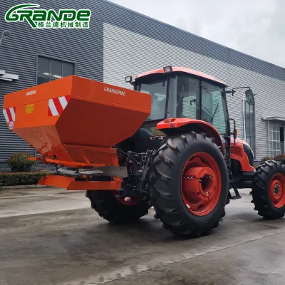 Agricultural Machinery Tractor Mounted Tow-behind 1200L Fertilizer Spreader with Cheaper Price for Sale