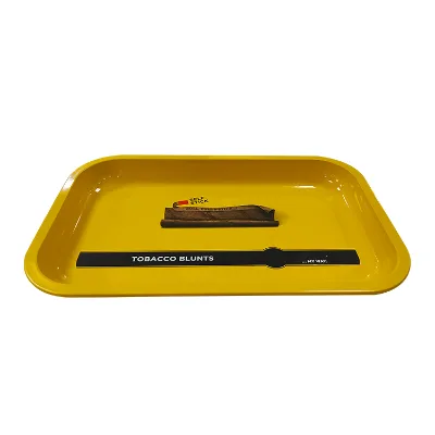 High Quality Manufacturers Wholesale Cigarette Tray 275*175*20mm Tinplate Pre Roll Tray Custom logo Fruit Tray