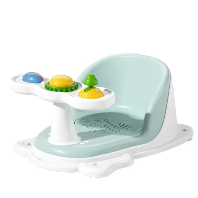 Baby Bath Seat with Game Tray and Suction Cups at the Bottom Bath Seat for Toddler Until 18 Months