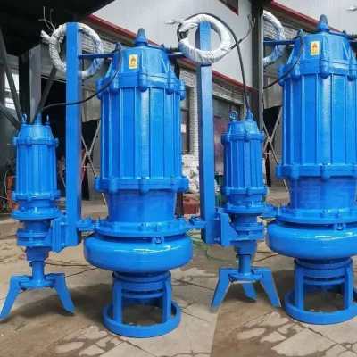 Electric Motor Driven Type Submersible Sand Suction Pump with Agitator